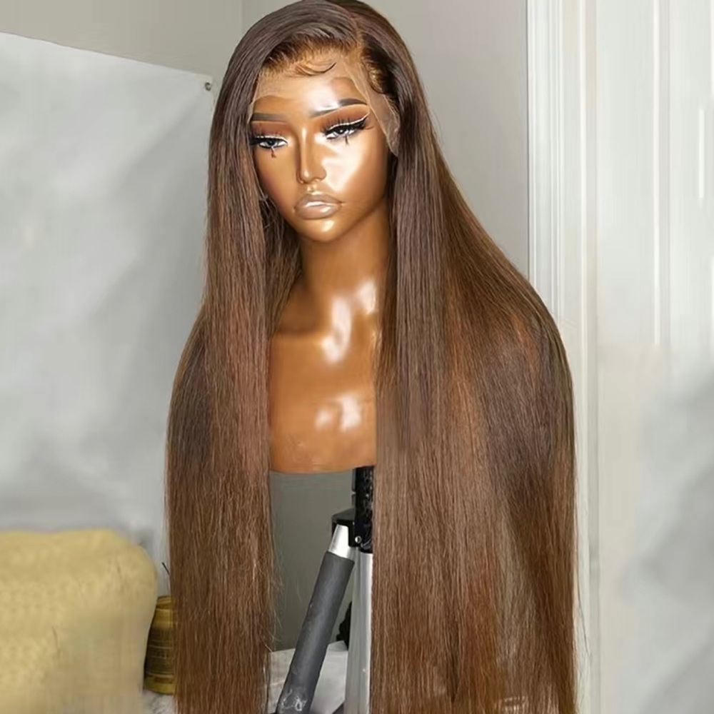 Human Straight Highlight Lace Front